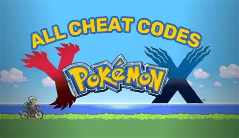 pokemon xy cheats code.